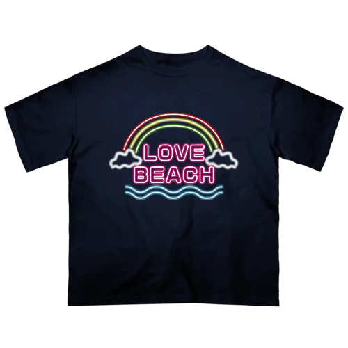 LOVE BEACH オーバーサイズTシャツ