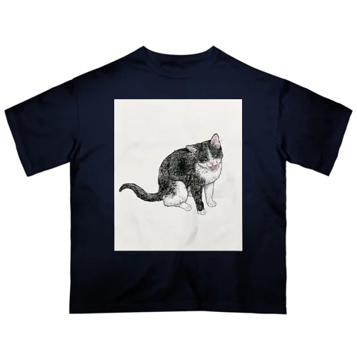 バズ（保護猫シェルターQUEUE） オーバーサイズTシャツ