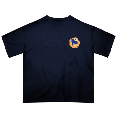 水彩風海洋生物シリーズ オーバーサイズTシャツ