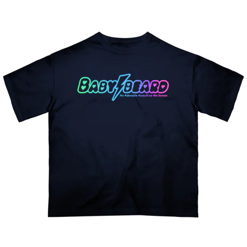 BABYBEARD Official LOGO(color) Oversized T-Shirt