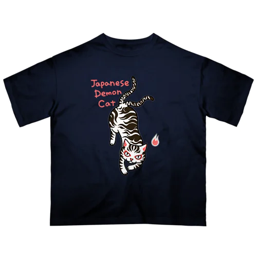 JapaneseDemonCat Oversized T-Shirt