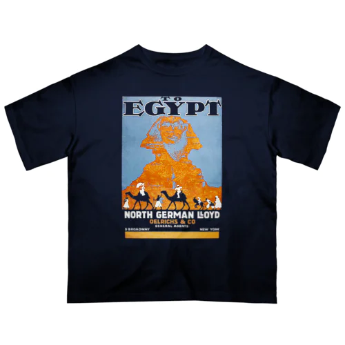 エジプトへ オーバーサイズTシャツ