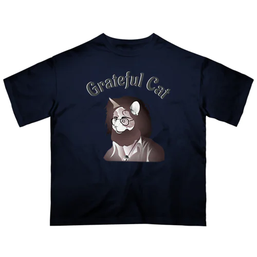 Grateful Cat h.t. オーバーサイズTシャツ