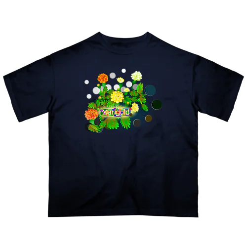 〇絵『マリーゴールドh.t.』 オーバーサイズTシャツ