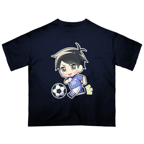 サッカーキッズ-01 オーバーサイズTシャツ