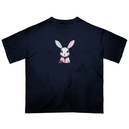 アニメーションうさぎ Oversized T-Shirt