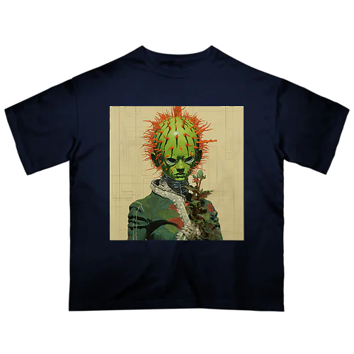 Cactus - Man 1 オーバーサイズTシャツ
