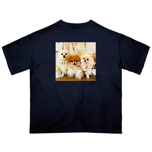 Pomeranianlovers　ポメラニアン オーバーサイズTシャツ