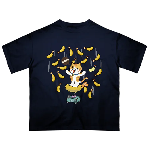 エビフライ神 オーバーサイズTシャツ