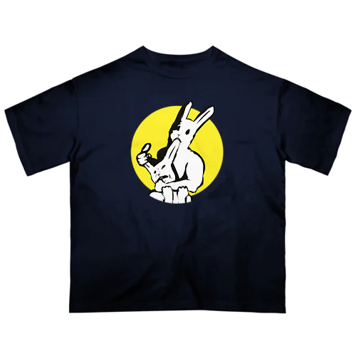 共喰い🐰（ウサギ） オーバーサイズTシャツ