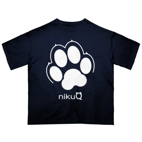 肉球をモチーフにしたオリジナルブランド「nikuQ」（犬タイプ）です オーバーサイズTシャツ