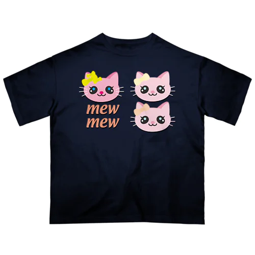 こねこのミューミュー Oversized T-Shirt