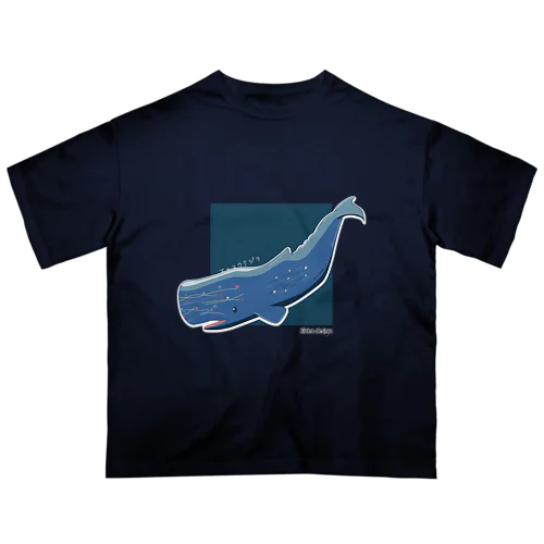 マッコウクジラの冒険 オーバーサイズTシャツ