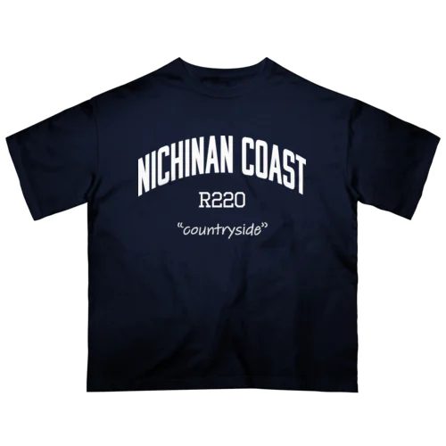 日南海岸　Nichinan Coast WHITE オーバーサイズTシャツ