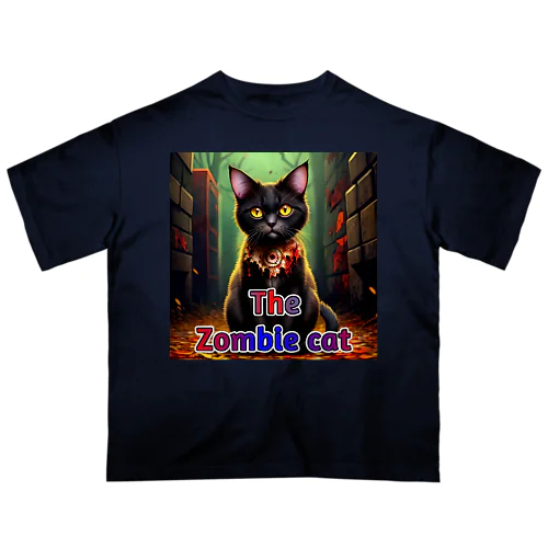 The zombie cat オーバーサイズTシャツ