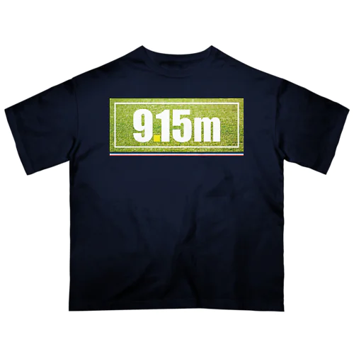 9.15m tricolore Oversized T-Shirt