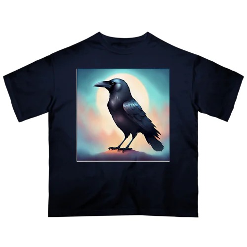 Night Crow Oversized T-Shirt