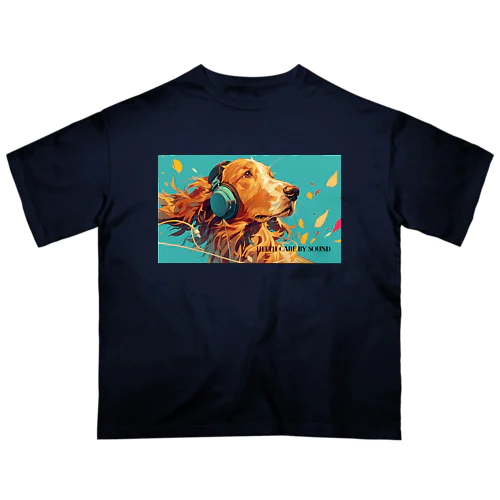 犬　アイリッシュセッター オーバーサイズTシャツ