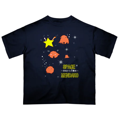 SPACE　MENDAKO　透明バージョン Oversized T-Shirt