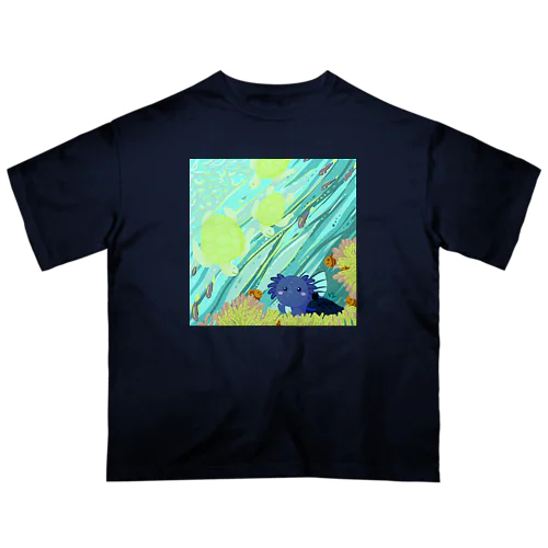 Blue submarine【コラボ作品】 Oversized T-Shirt