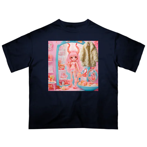 🍤💕えび天ちゃんの衣替え👚✨ Oversized T-Shirt