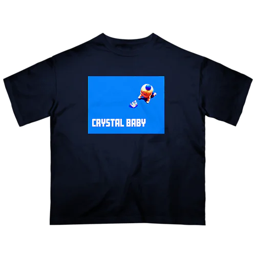 クリスタルベイビー オーバーサイズTシャツ