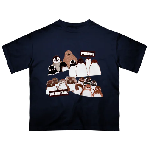 PENGUINS THE BIG FOUR LIVE! Oversized T-Shirt