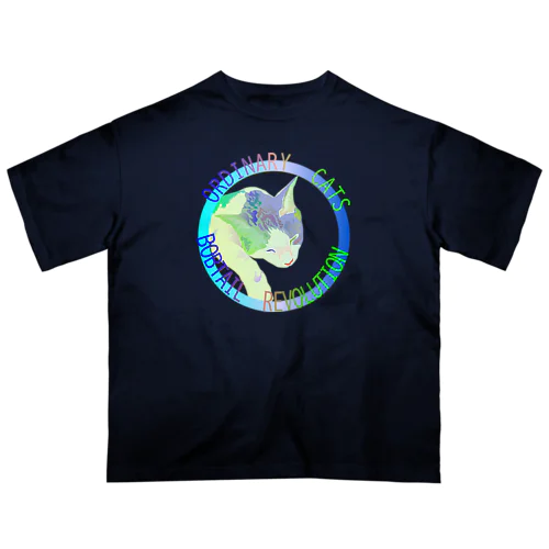 Ordinary Cats07h.t.(冬) オーバーサイズTシャツ
