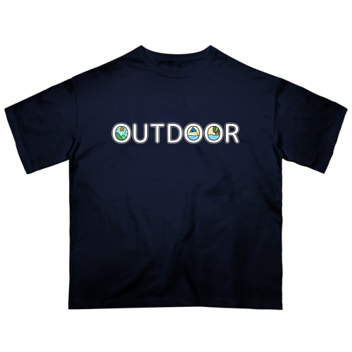 アウトドア(窓) Oversized T-Shirt