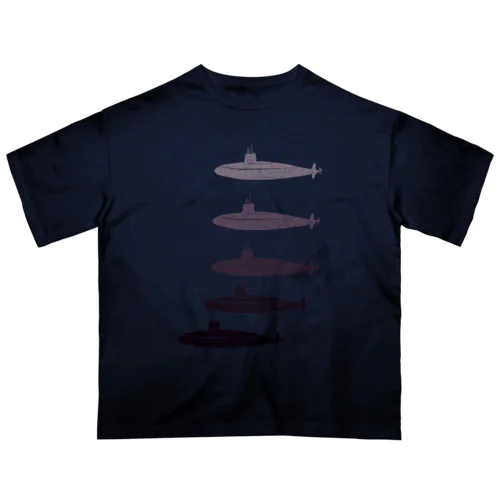 潜水艦 Oversized T-Shirt