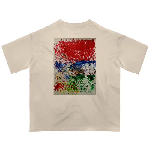 プチプチレインボー Oversized T-Shirt