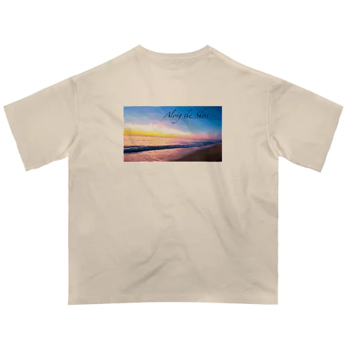 Along the Shore… Oversized T-Shirt