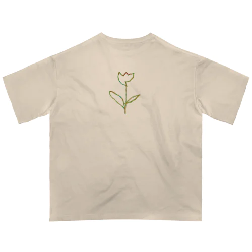 虹色 Tulip Oversized T-Shirt