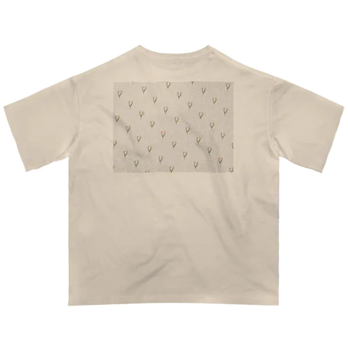 Cherry blossom and lemon tulips . Oversized T-Shirt