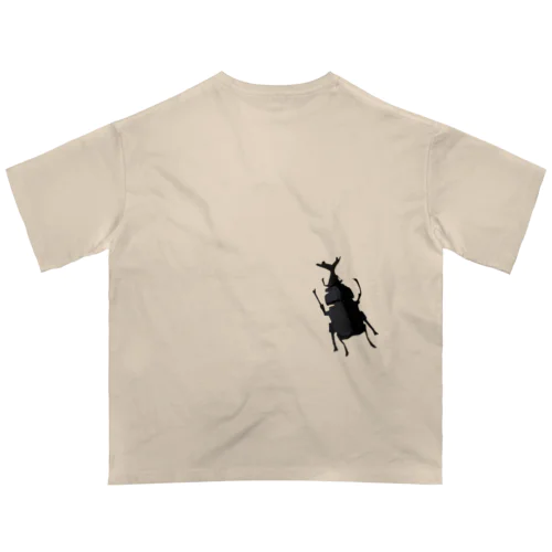 色紙カブトムシ オーバーサイズTシャツ