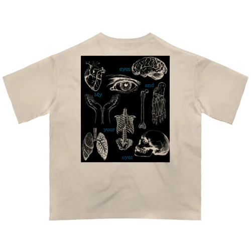 my eyes and your eyes オーバーサイズTシャツ