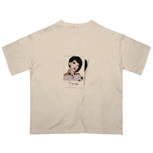 MyDoll02：マルガレーテ(海軍軍服黒髪ver) オーバーサイズTシャツ