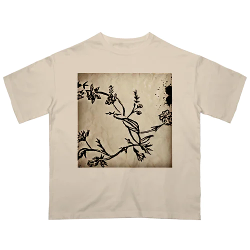 Antique Japanesque Oversized T-Shirt