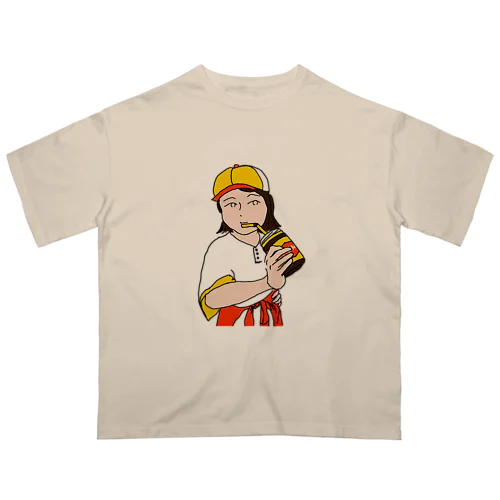 人魚の塩分補給 Oversized T-Shirt