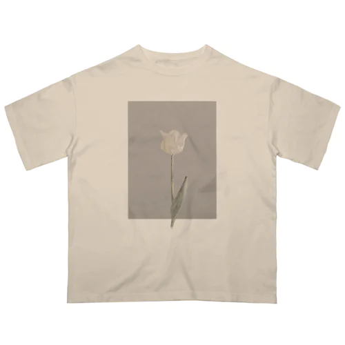 *antique white grayish Tulip オーバーサイズTシャツ