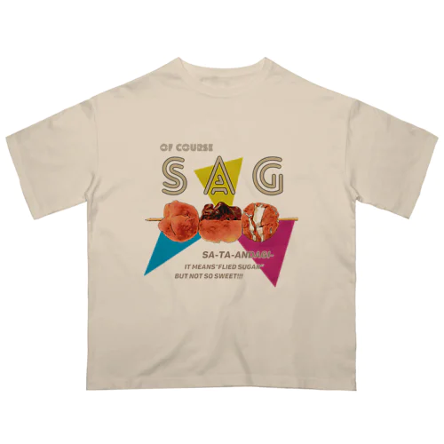 S A G オーバーサイズTシャツ