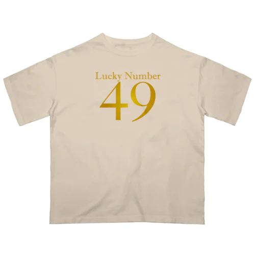 ラッキーNo.49 Oversized T-Shirt