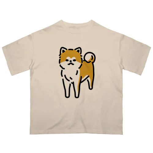 なごむ〜秋田犬 オーバーサイズTシャツ