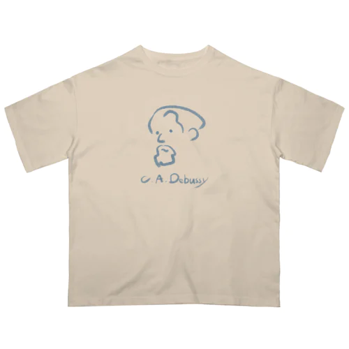 ドビュッシー　C.A.Debussy オーバーサイズTシャツ