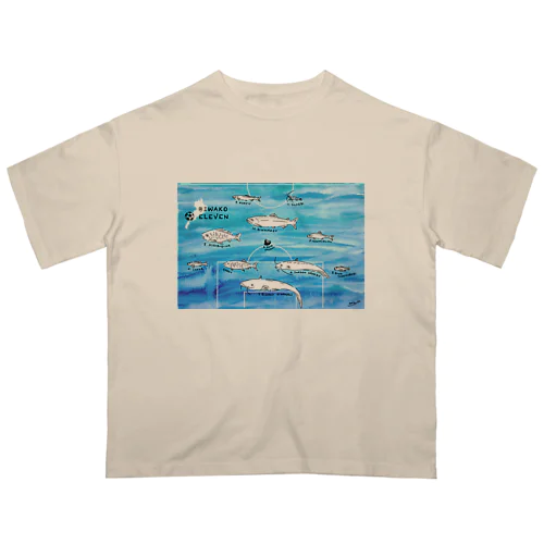 琵琶湖イレブン Oversized T-Shirt
