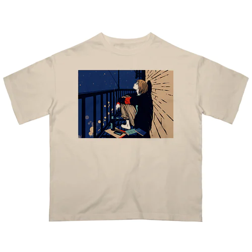 ロンリーナイト Oversized T-Shirt