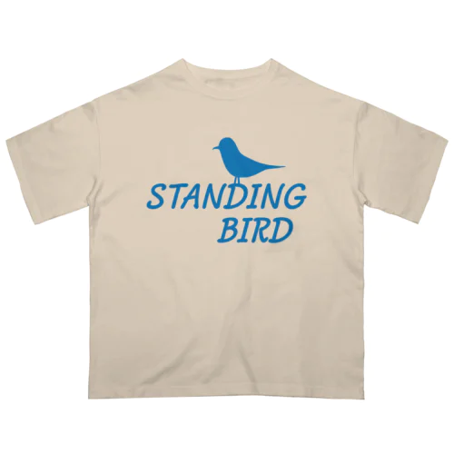 STANDING BIRD Oversized T-Shirt