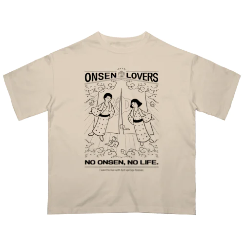 ONSEN LOVERS オーバーサイズTシャツ