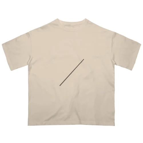 Gray Slash オーバーサイズTシャツ