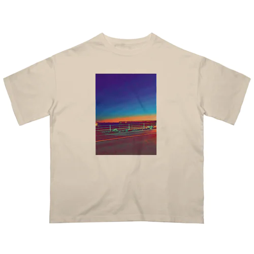 夕暮れ Oversized T-Shirt